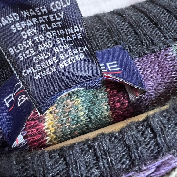 Vintage Roundtree & Yorke Coogi Style 3D Sweater XL - Picture 4 of 4